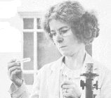 Dame Kathleen Lonsdale performs pioneering work on the structure of the benzene ring in hexamethylbenzene.
